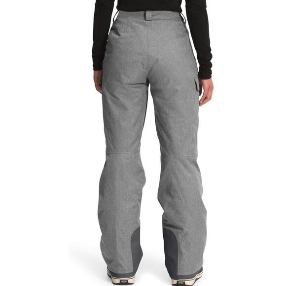 THE NORTH FACE Heathered Gray Freedom Insulated Winter Snow Pants Bottoms XS - Picture 16 of 16